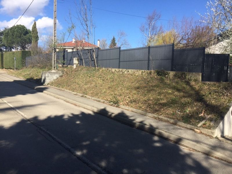 Clôture grille rigide