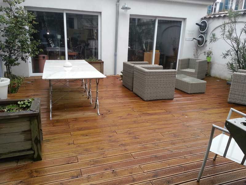 Terrasse en bois